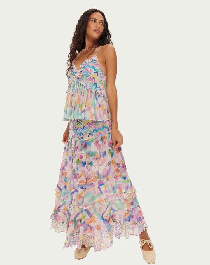 fairydust maxi dress JASMINE FAIRY DUST SKIRT – Bedazzled Boutique inv-364 sizes XXS Blue Striped Collared Long Size:6X6FT(1.8X1.8M)