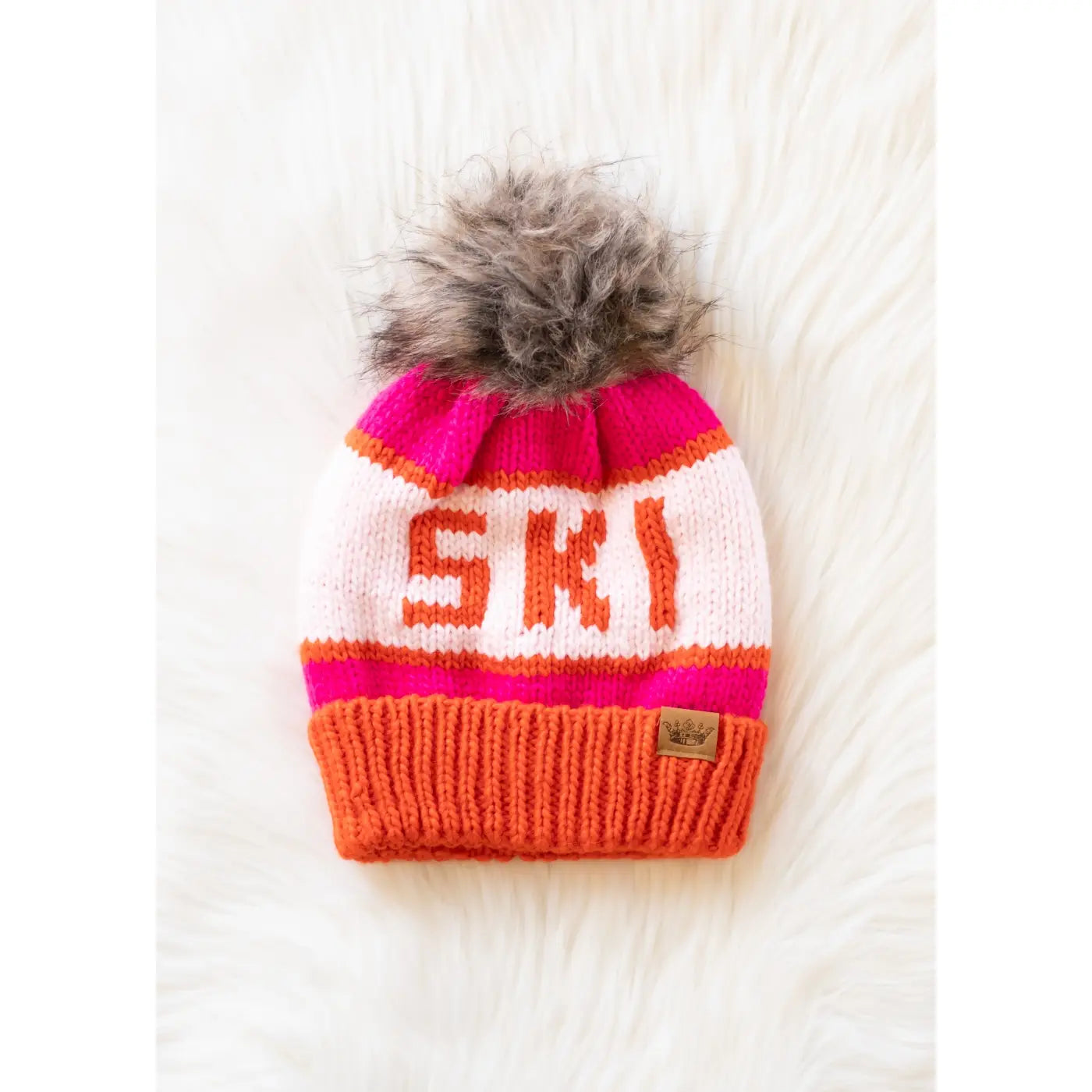 SKI POM POM HAT