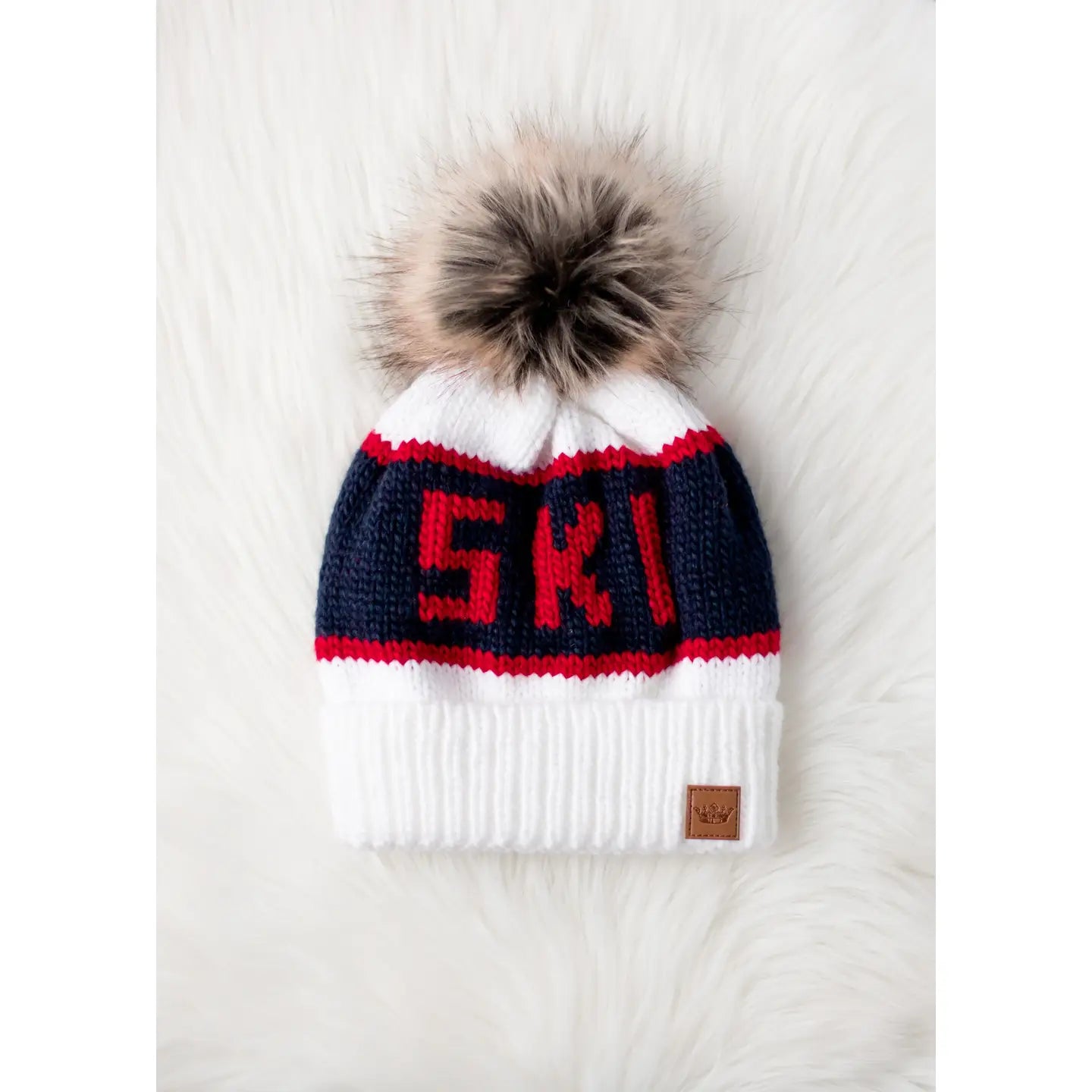SKI POM POM HAT