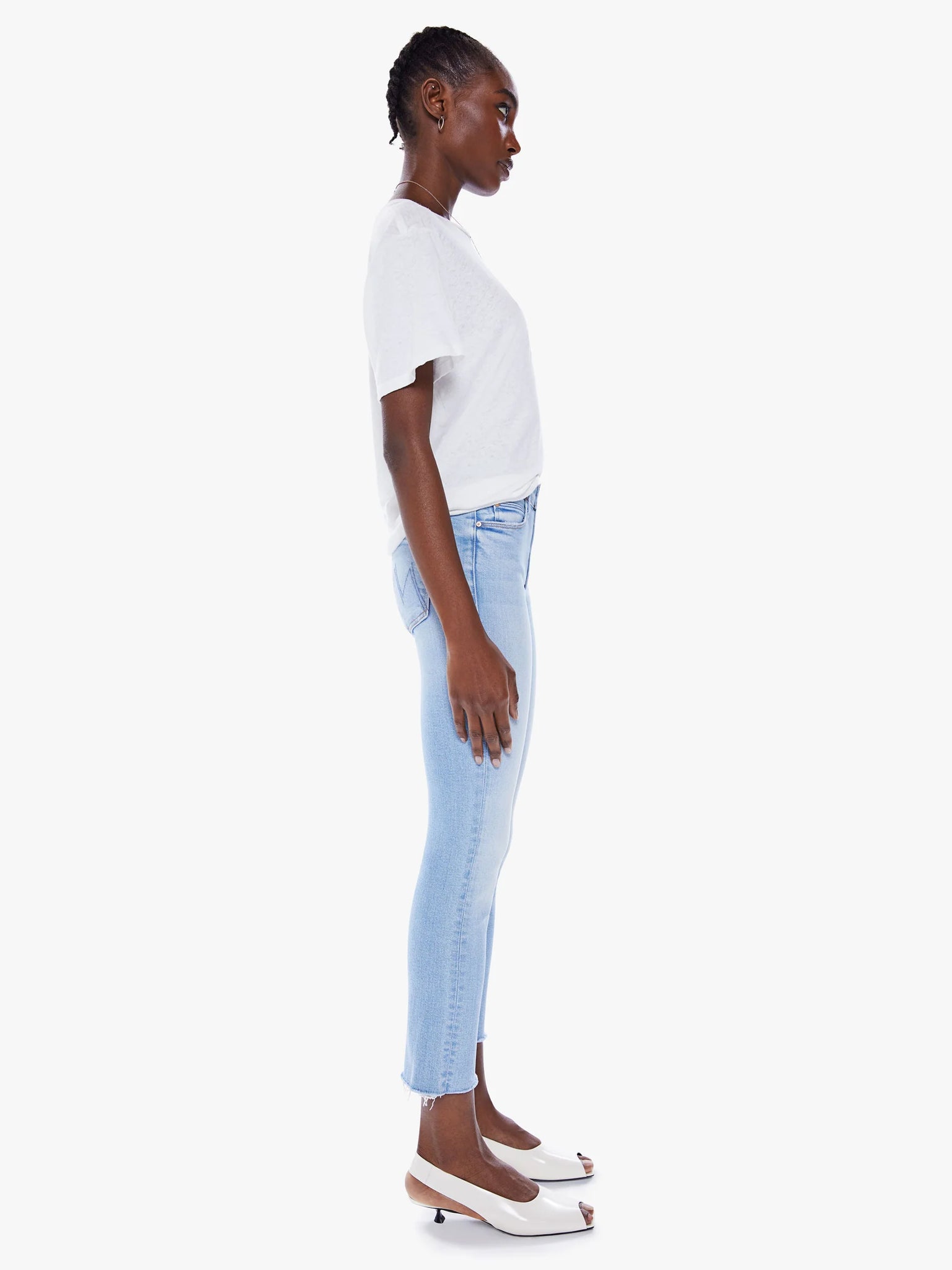 THE MIDRISE DAZZLER CROP FRAY