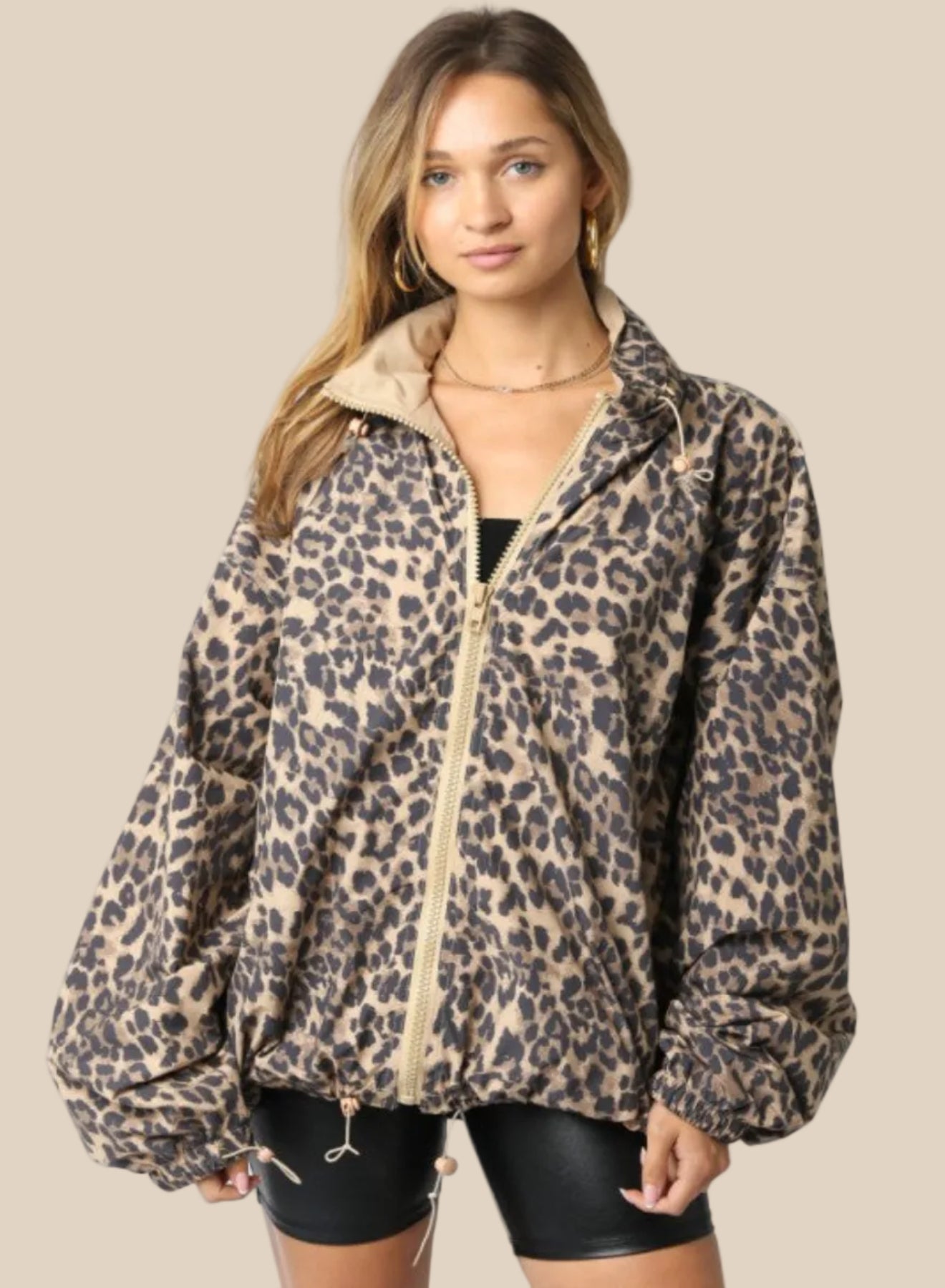 CHARITY LEOPARD JACKET – Bedazzled Boutique
