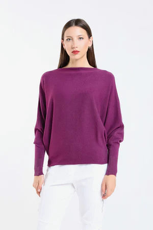 MYLAH SERIOUSLY SOFT BATWING SWEATER