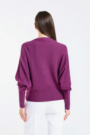 MYLAH SERIOUSLY SOFT BATWING SWEATER
