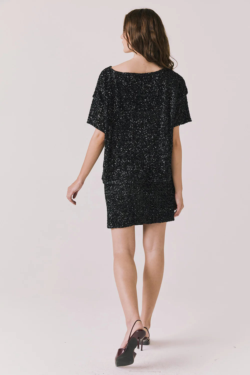 JAYDE TRUE BLACK MINI SKIRT