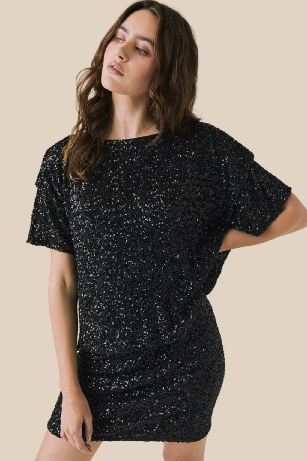 DAVIS TRUE BLACK TEE