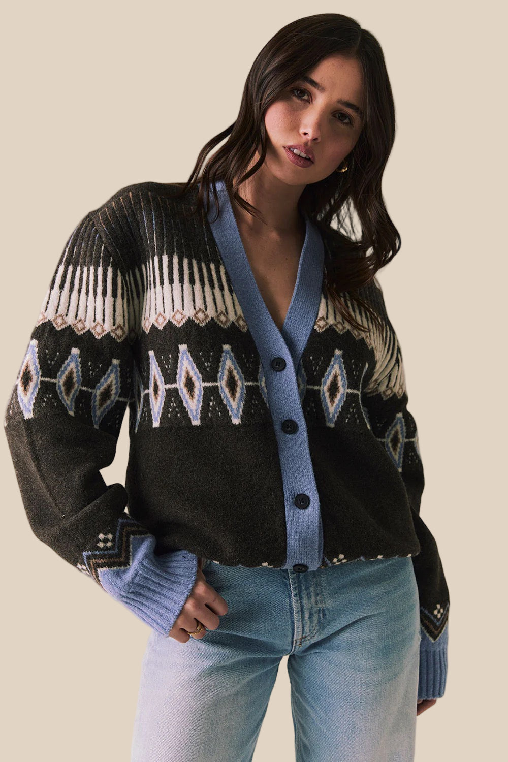 AUTUMN FAIRISLE CARDIGAN