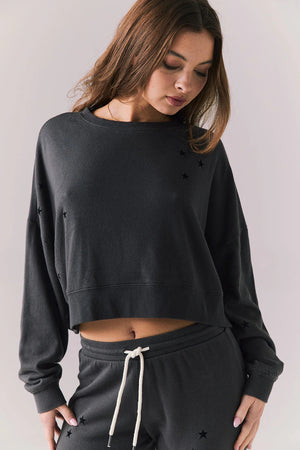 ALLOVER MINI STARS LONG SLEEVE