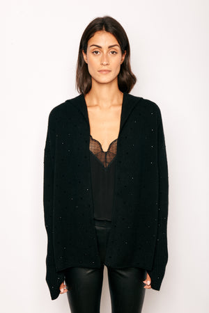 COSANY DIAMANTE CASHMERE CARDIGAN