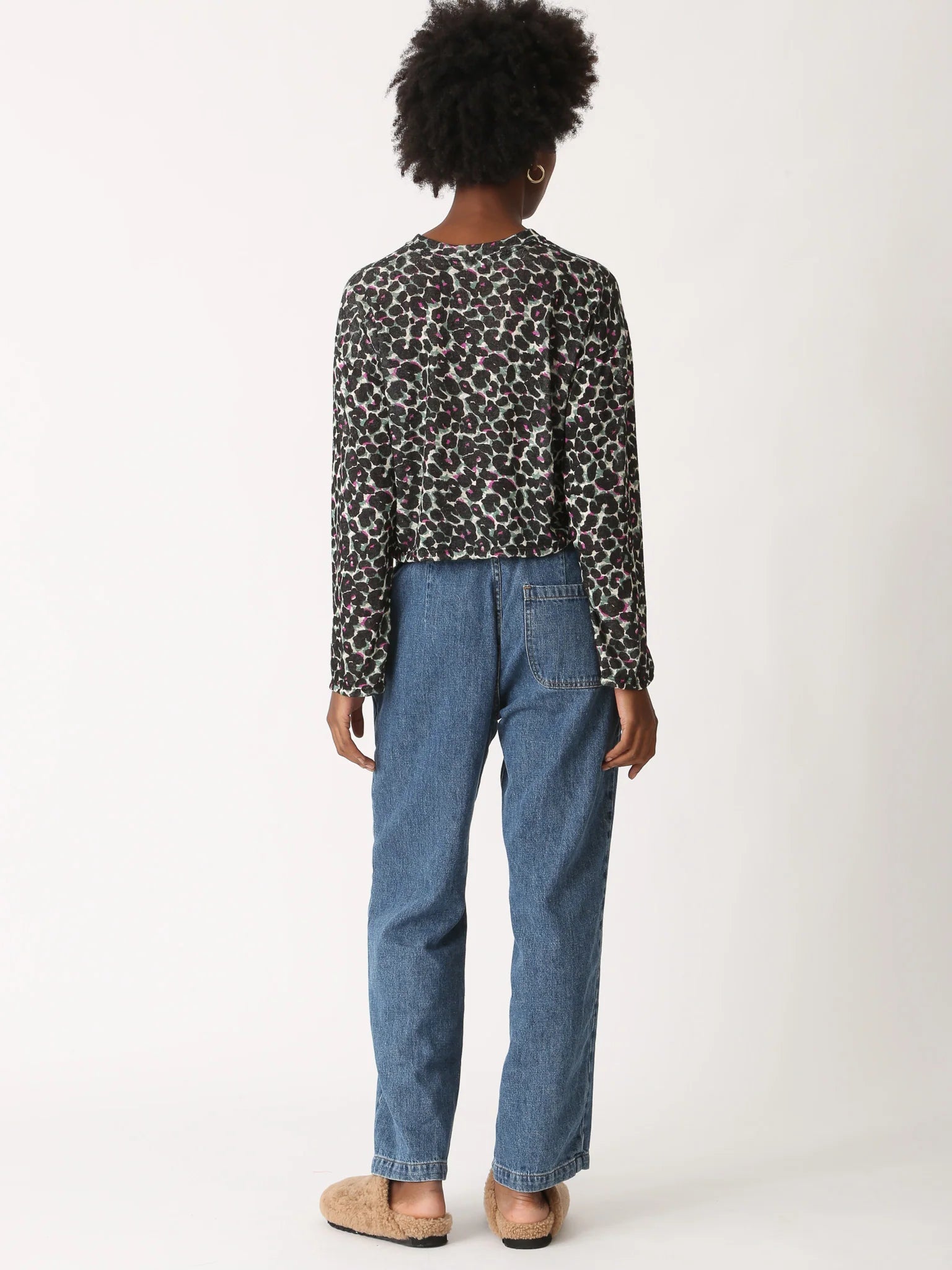 LANE TEE-ELECTRIC LEOPARD