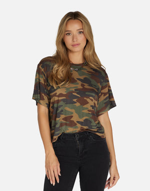 HESTER- BOXY CROP TEE