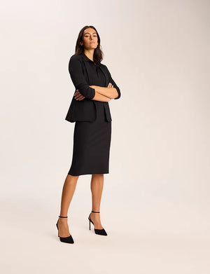 NEOPRENE MIDI SKIRT – Bedazzled Boutique