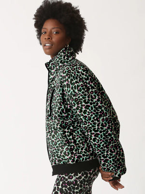 PUFFY JACKET- ELECTRIC LEOPARD