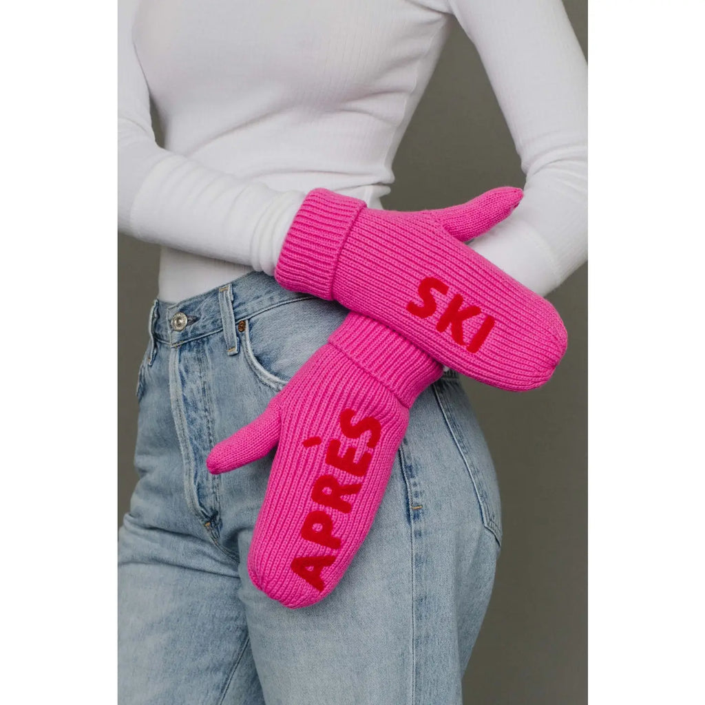 APRES SKI KNIT MITTENS