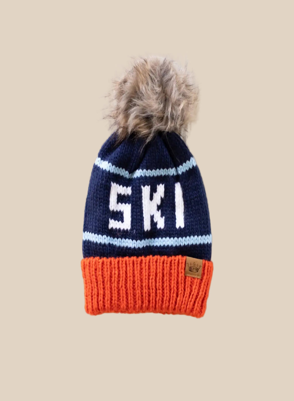 SKI POM POM HAT