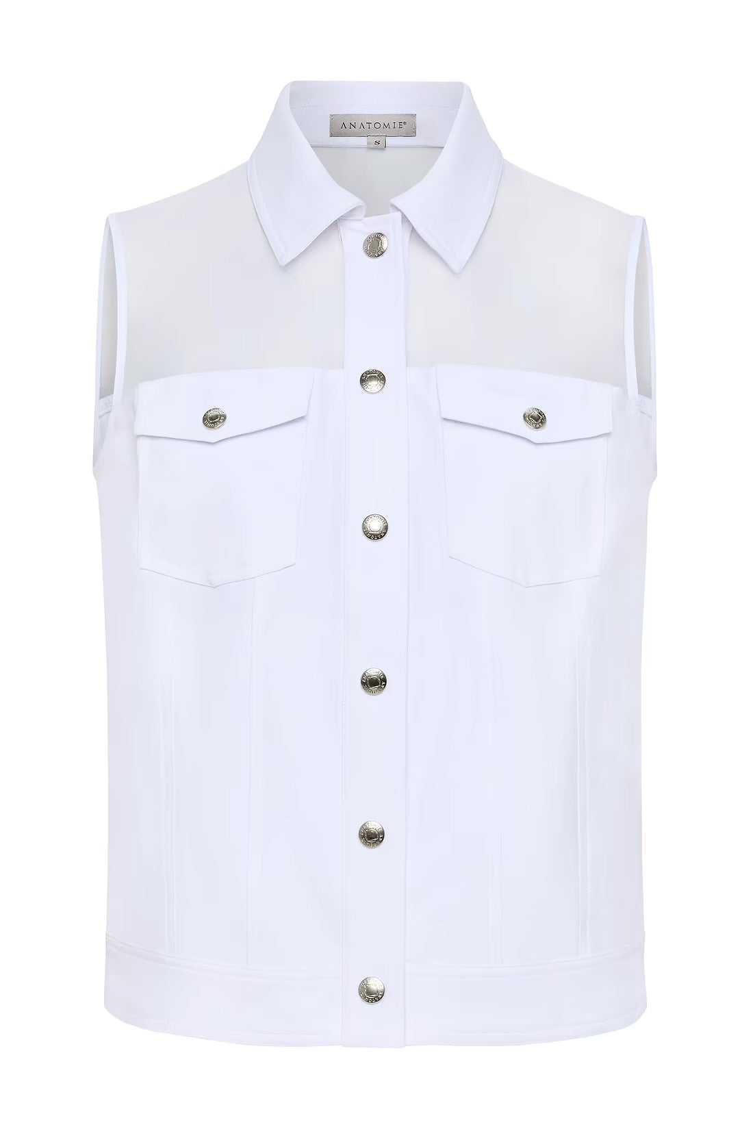 LENOX ORGANZA TRUCKER VEST – Bedazzled Boutique