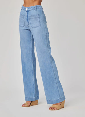 LOLA TWO POCKET WIDE LET PANT