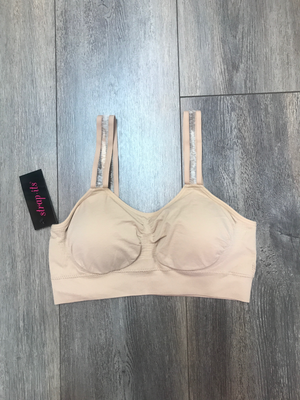 NUDE SHEER STRAP (attached to our Nude Bra)