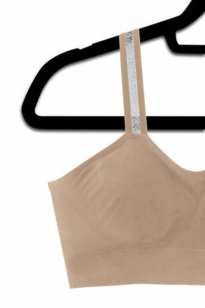 NUDE SHEER STRAP (attached to our Nude Bra)
