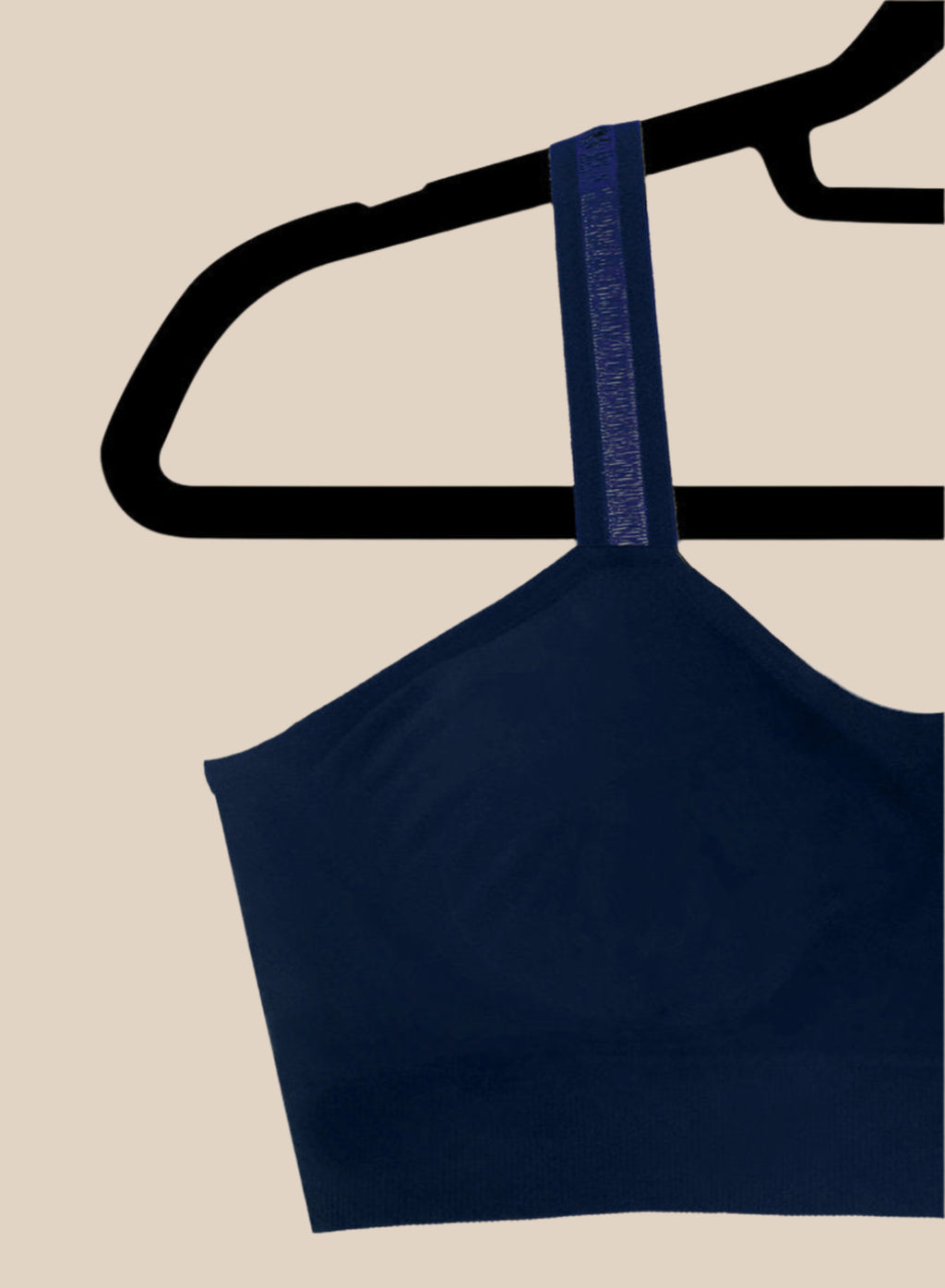 NAVY SHEER (attached to Navy Bra)