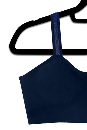 NAVY SHEER (attached to Navy Bra)