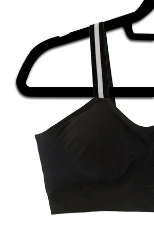 TUXEDO STRIPE (attached to plus size bra)