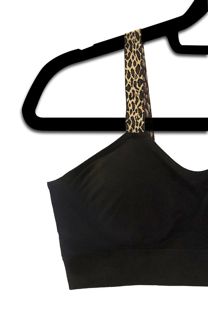 LEOPARD (attached to plus size bra)