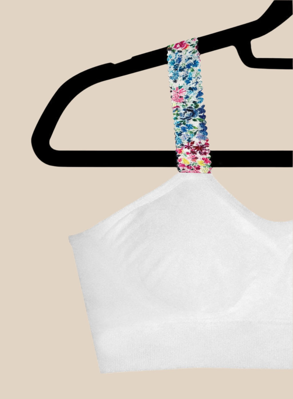 BOHO STRAP ON WHITE LACE