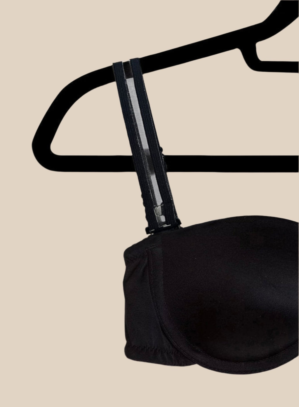BLACK SHEER INTERCHANGEABLE STRAP