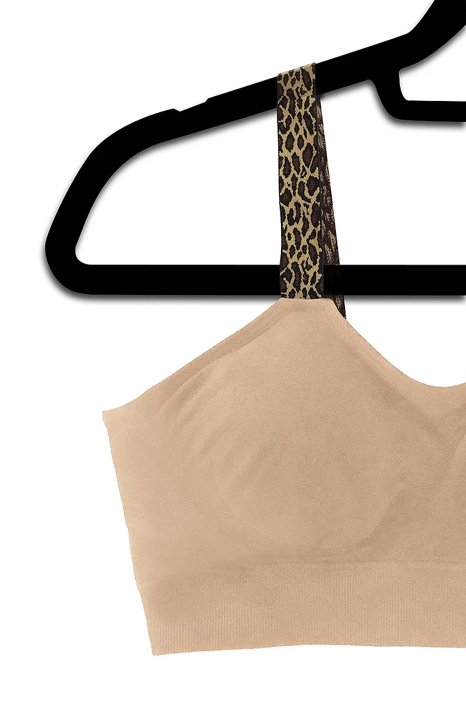 LEOPARD (attached to plus size bra)