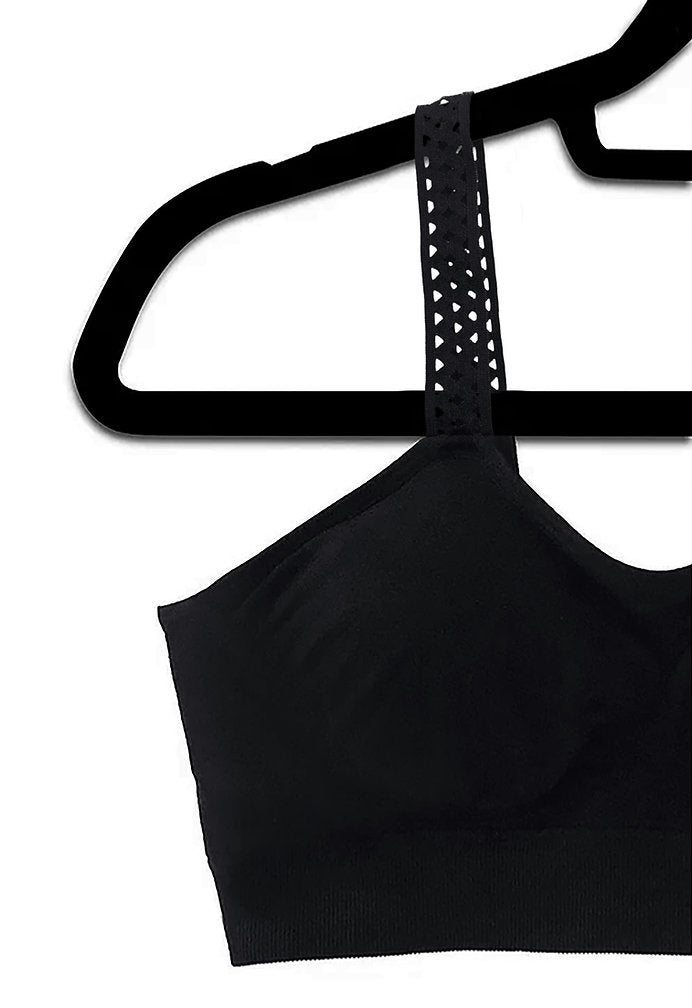 BLACK LATTICE (attached to our black Plus Size bra)