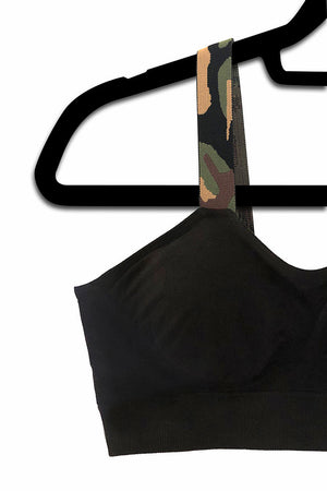 CAMO (attached to our black bra)