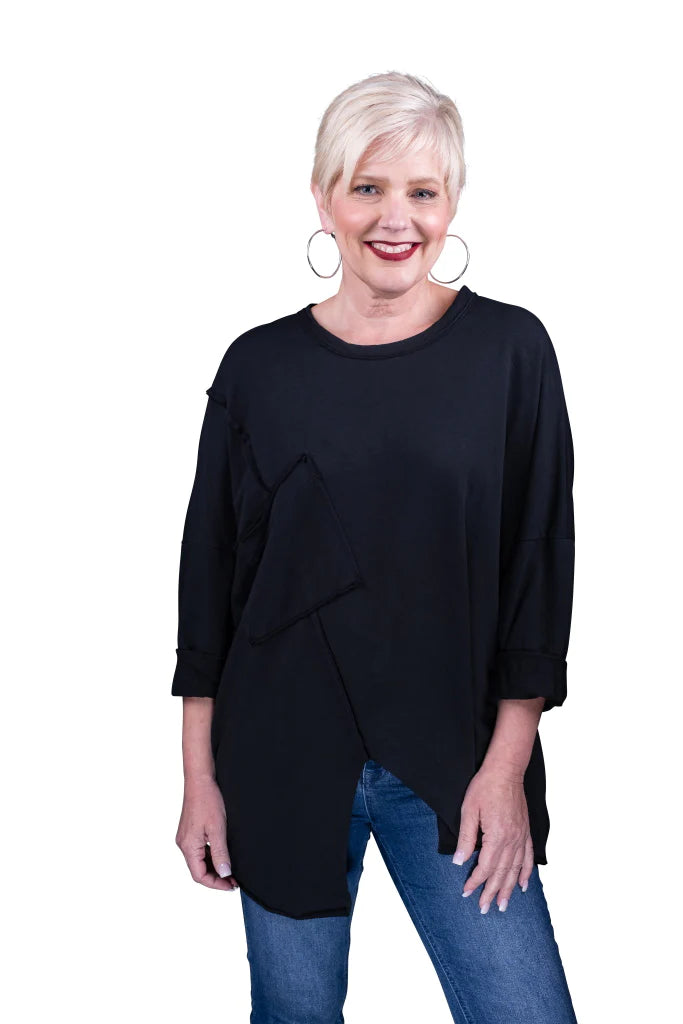 OLLIE NOTCH BOTTOM COTTON TOP