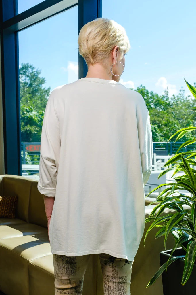 OLLIE NOTCH BOTTOM COTTON TOP