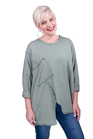 OLLIE NOTCH BOTTOM COTTON TOP