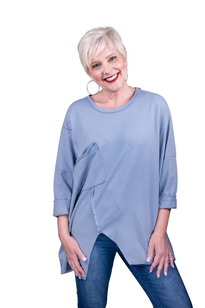 OLLIE NOTCH BOTTOM COTTON TOP