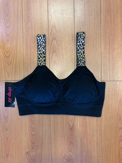 LEOPARD (attached to black bra)