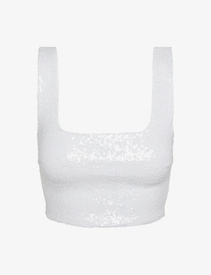 SEQUIN CROP TOP