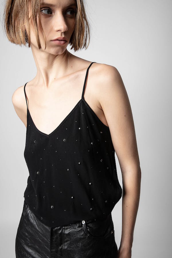 CASEL SOFT STRASS CAMILSOLE